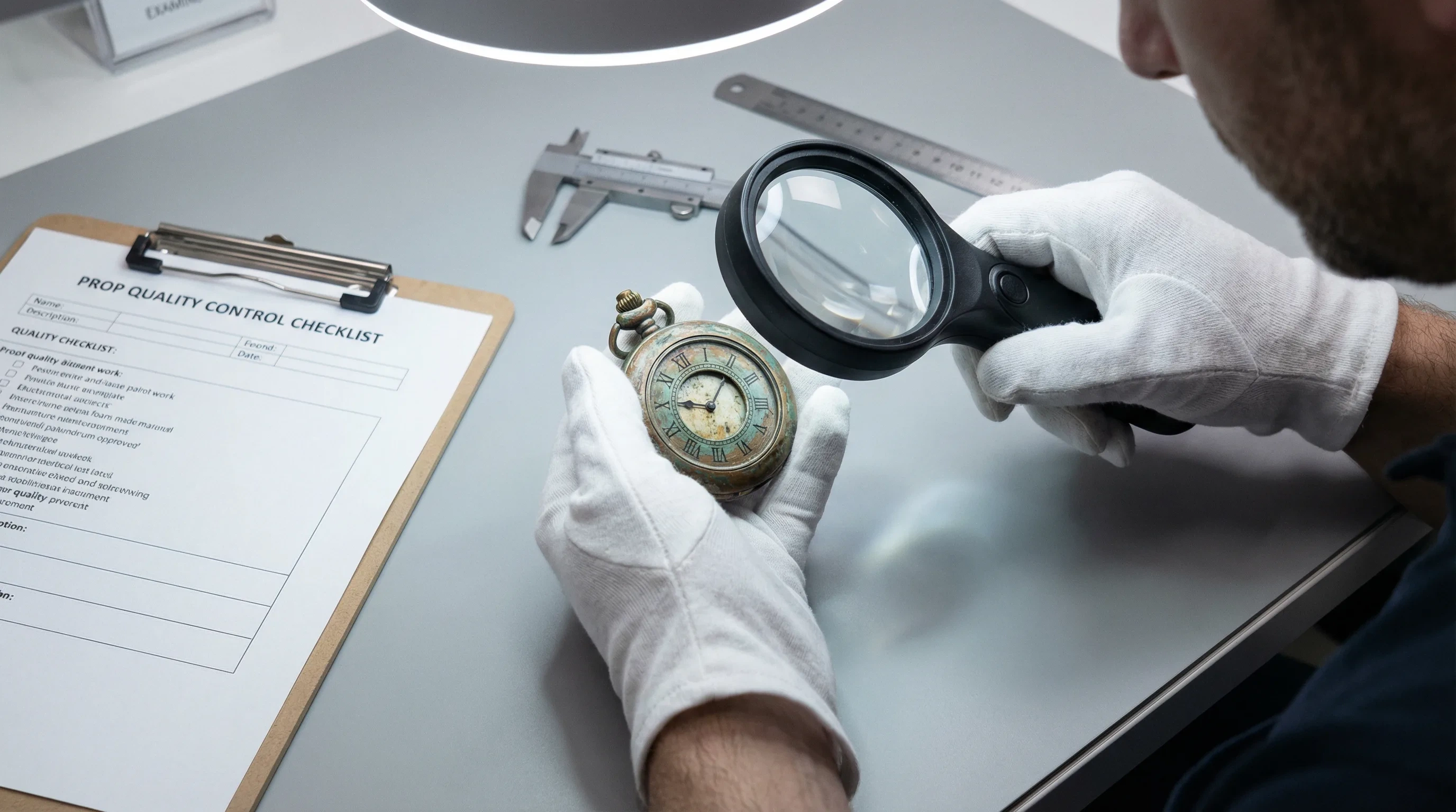 道具成品质量检验过程